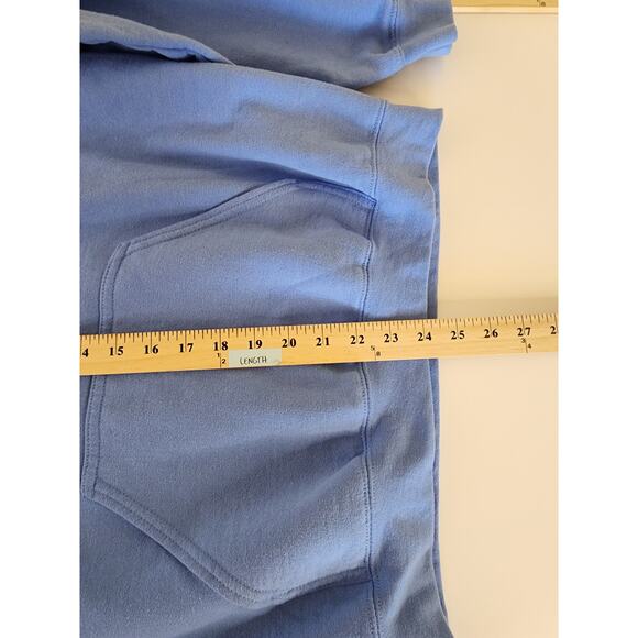 SAMOAS ADVENTURES PLEASE Blue Pullover Pockets Hoodie Sweatshirt SZ S - Picture 6 of 6